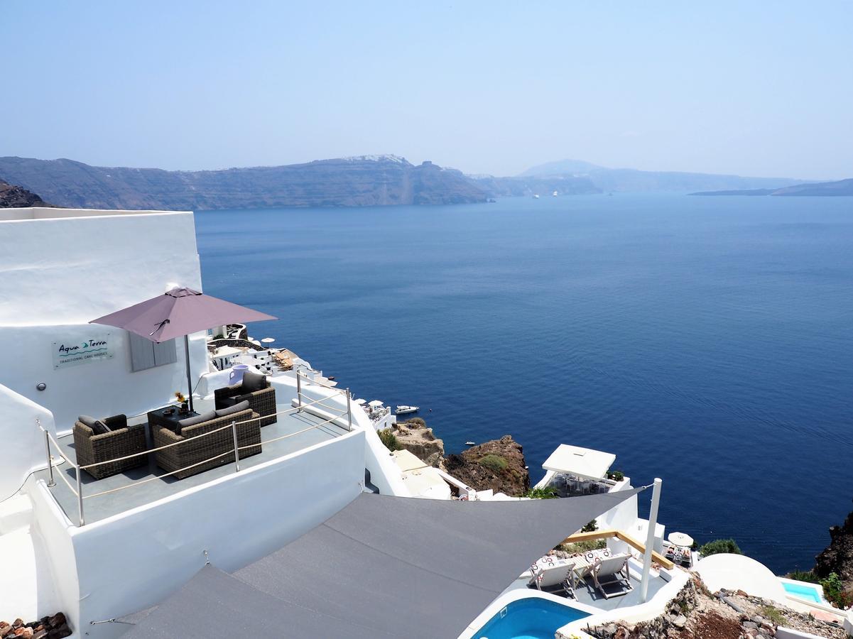 Aqua & Terra Traditional Cave Houses Oia  Exterior foto